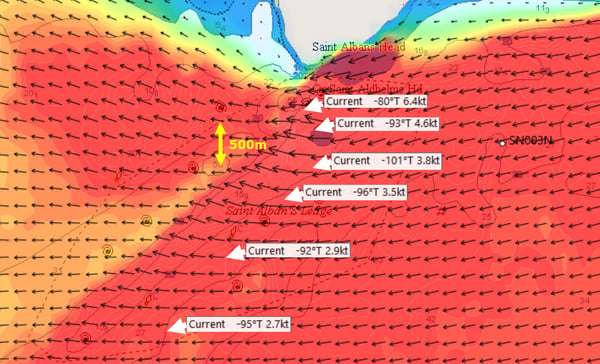 Tidal Gradient St Albans Head