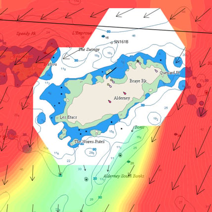 MyOcean Copernicus Alderney