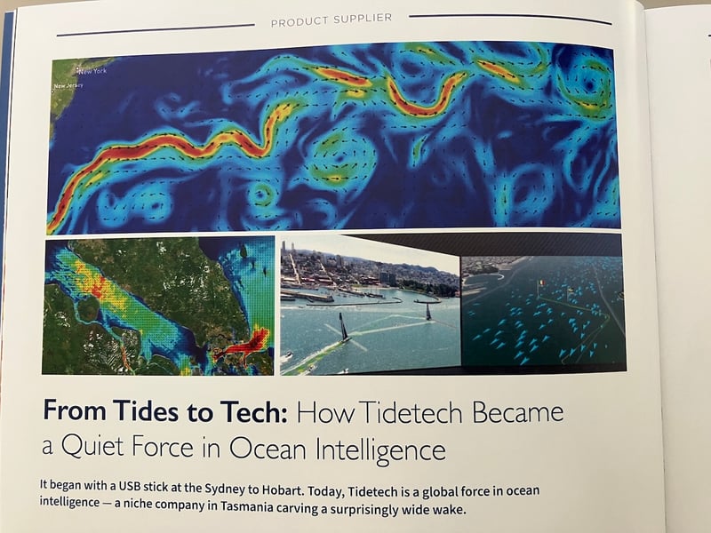 Tidetech feature article in AIMEX directory