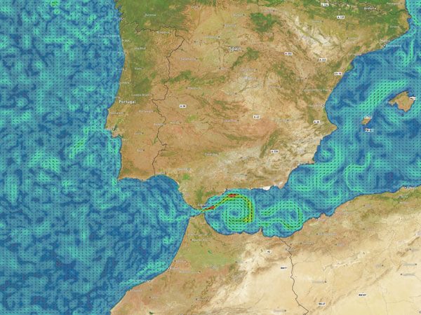 Biscay Iberian Peninsula and Gibraltar Strait