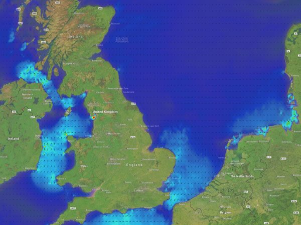 Northwest European Shelf Currents