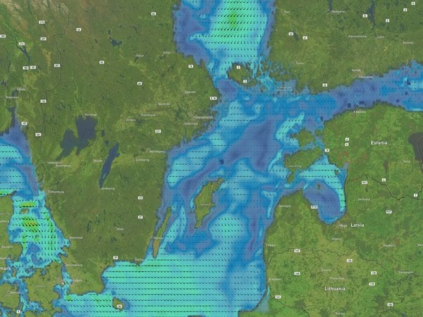 Baltic Sea Currents