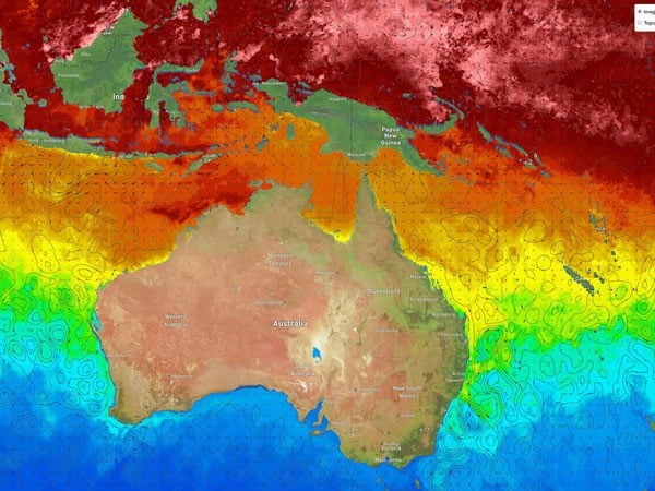 Indo-Australasian Sea Surface Height and Currents